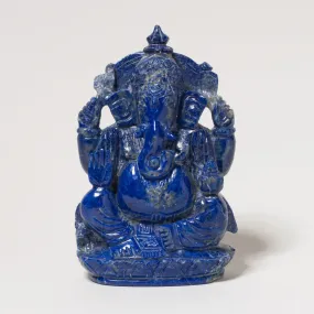 Lapis Lazuli Ganesha Statue