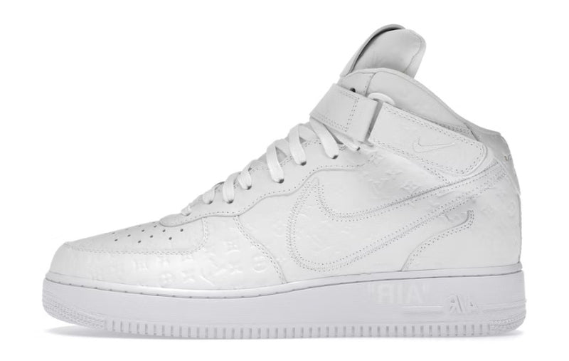 Louis Vuitton Nike Air Force 1 Mid By Virgil Abloh White