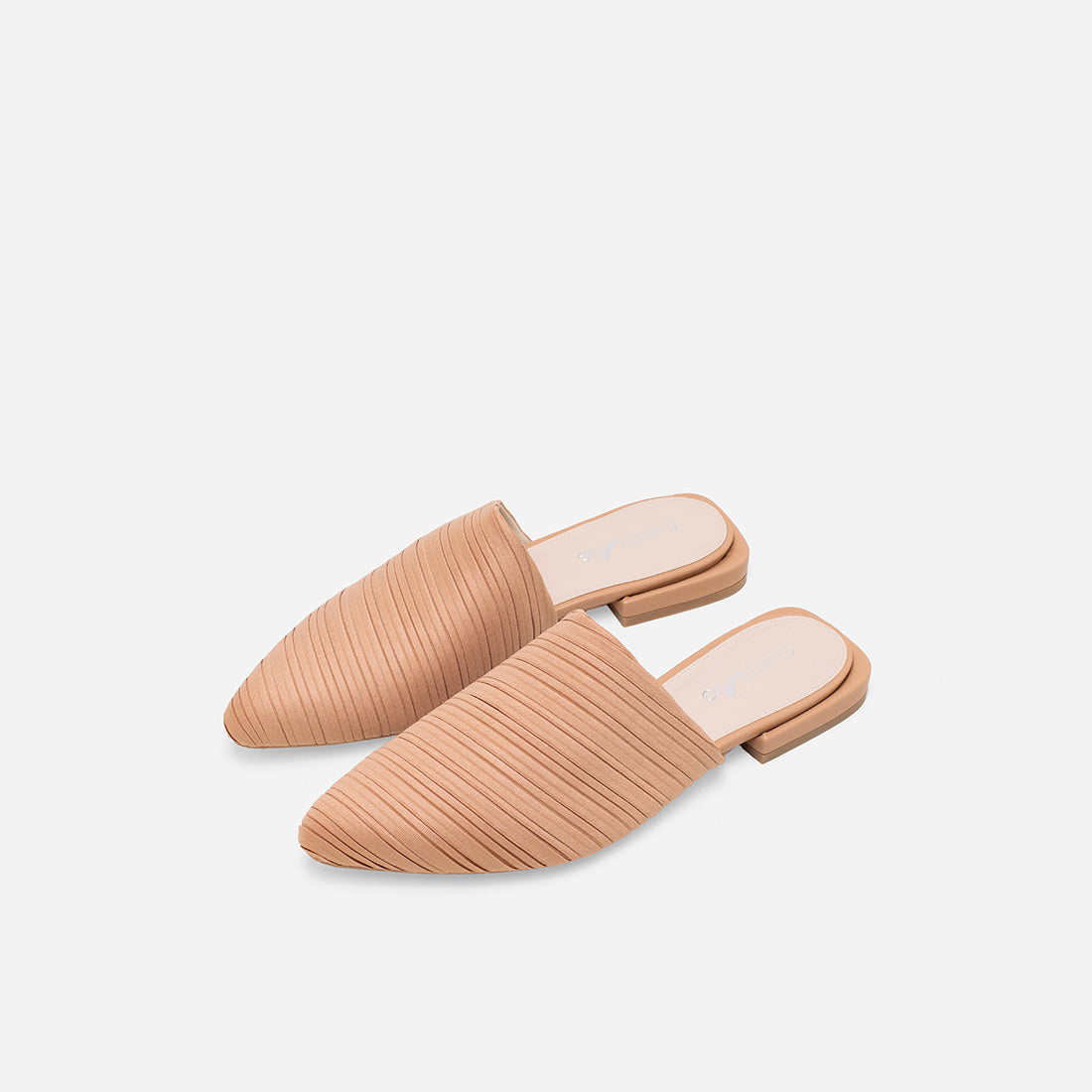 Mina Pleated Flats