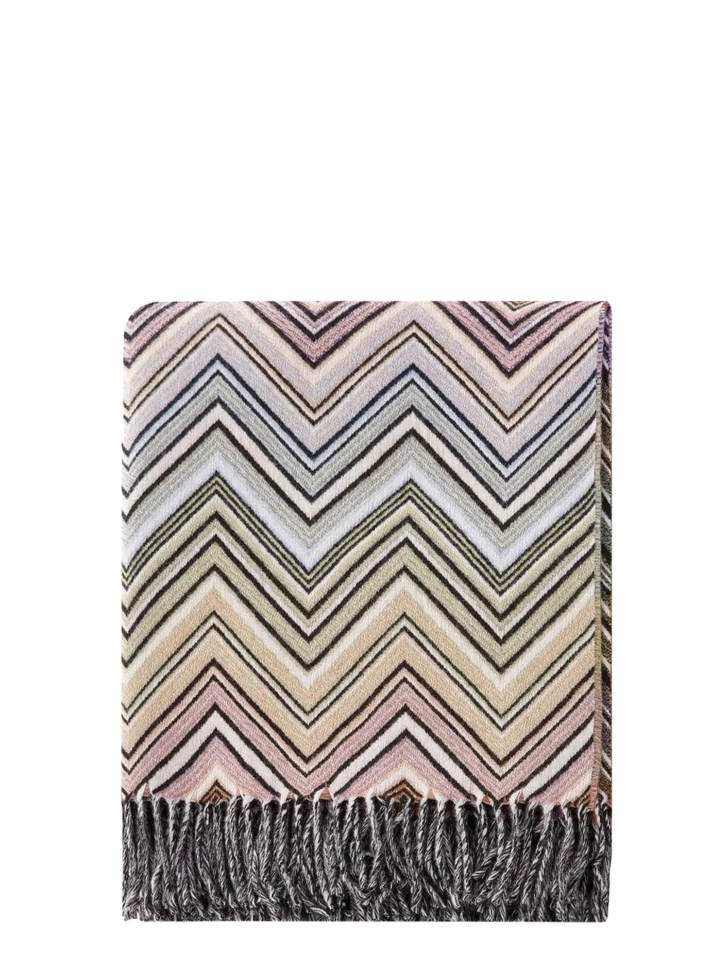 Missoni Home Perseo Zig-Zag Patterned Throw