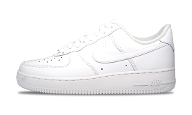 Nike Air Force 1 Low LE Triple White (GS)