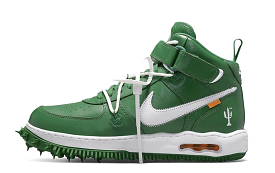 Nike Air Force 1 Mid Off-White Pine Green