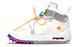 Nike Air Force 1 Mid Off-White White