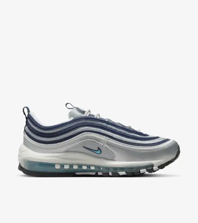 Nike Air Max 97 Metallic Silver Chlorine Blue (Women's)