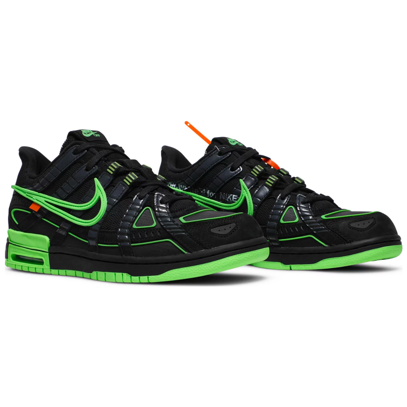 Nike Air Rubber Dunk Off-White Green Strike