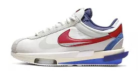 Nike Cortez 4.0 Sacai White University Red Blue