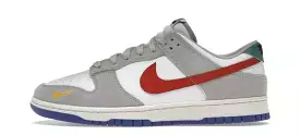 Nike Dunk Low Light Iron Ore Red Blue