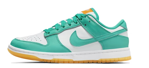 Nike Dunk Low White Turquoise (W)