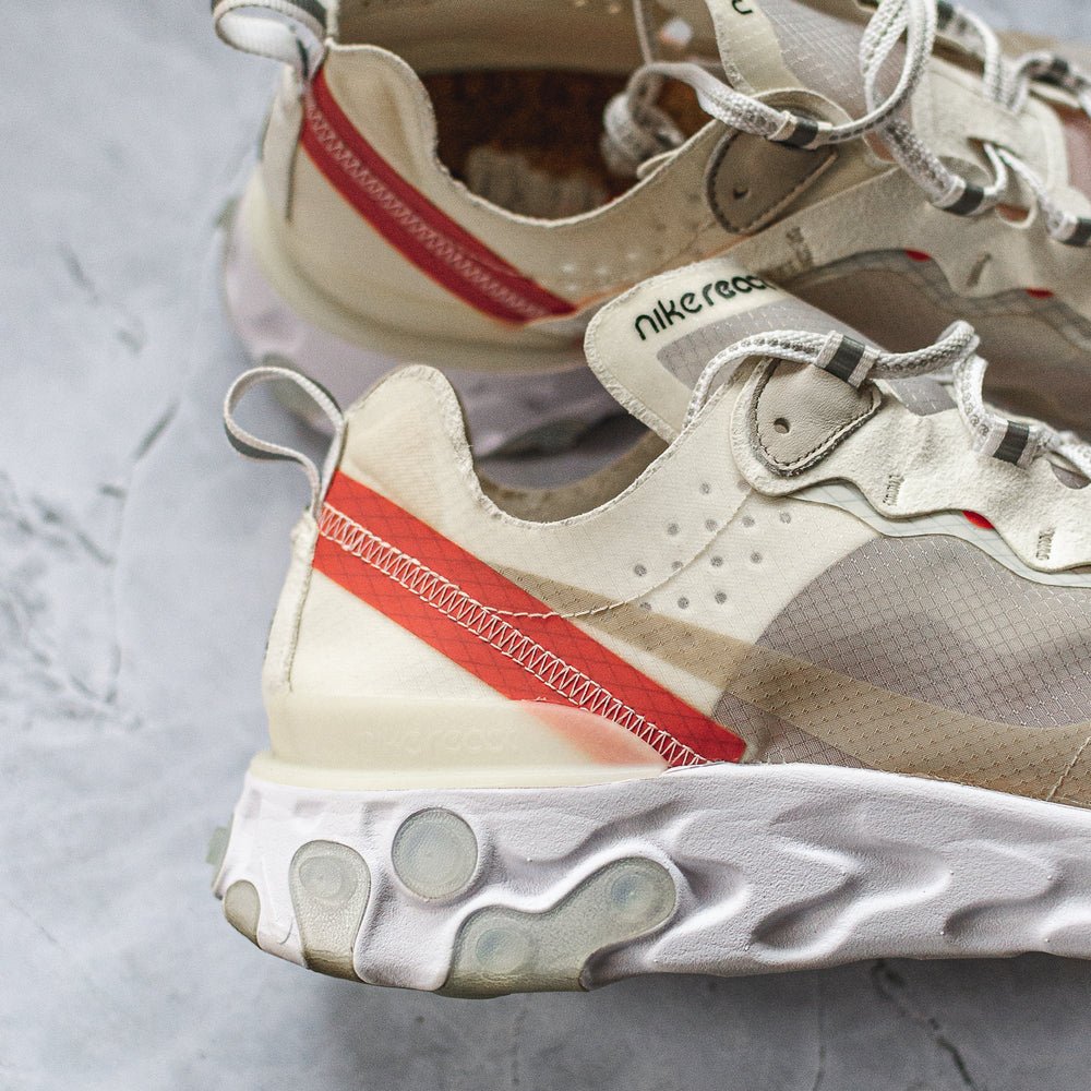 Nike React Element 87 Sail Light Bone