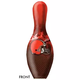 Ontheballbowling NFL on Fire Pin Cleveland Browns Bowling Pin