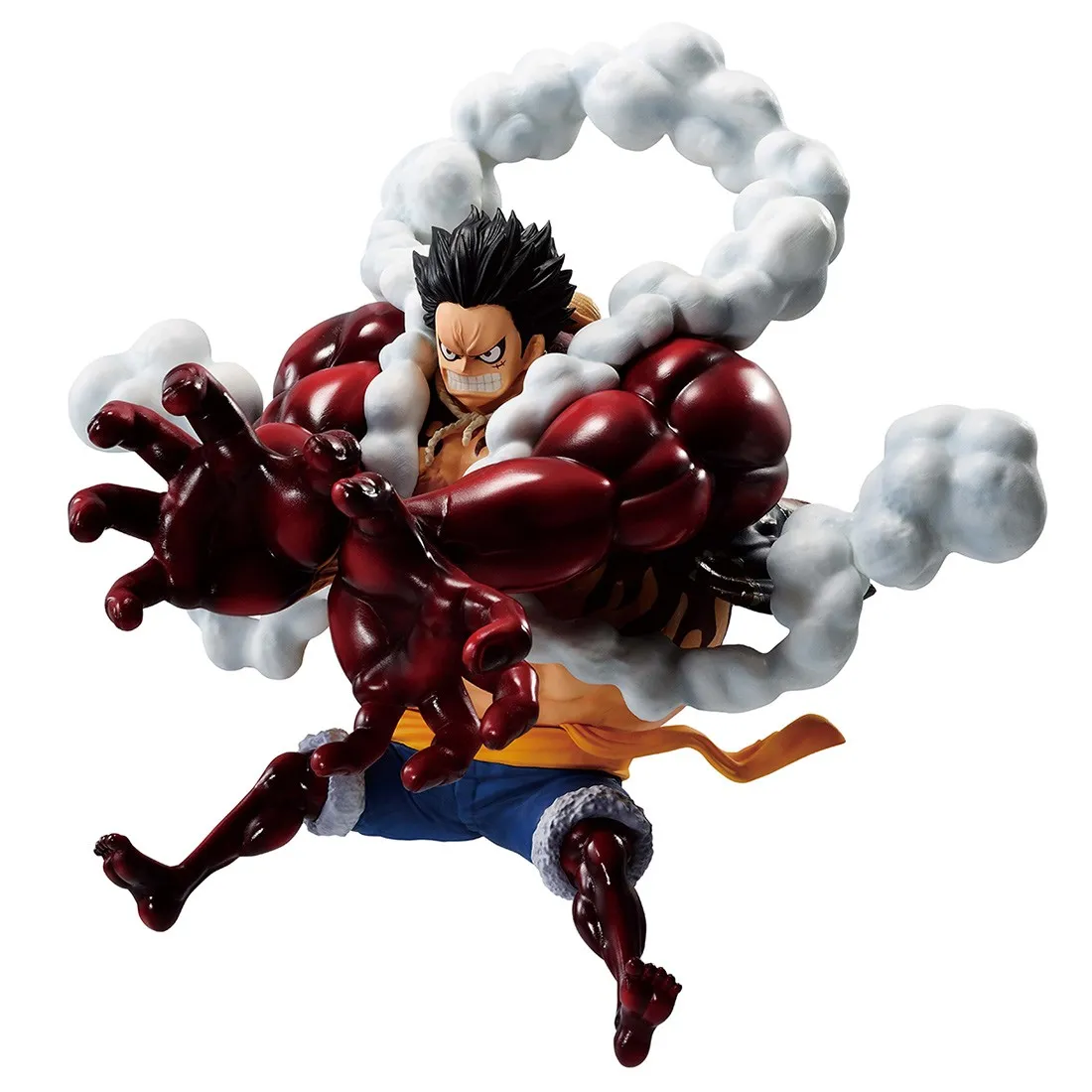 PREORDER - Bandai Masterlise Ichibansho One Piece Road to King of the Pirates Monkey D. Luffy Gear 4 Figure (red)