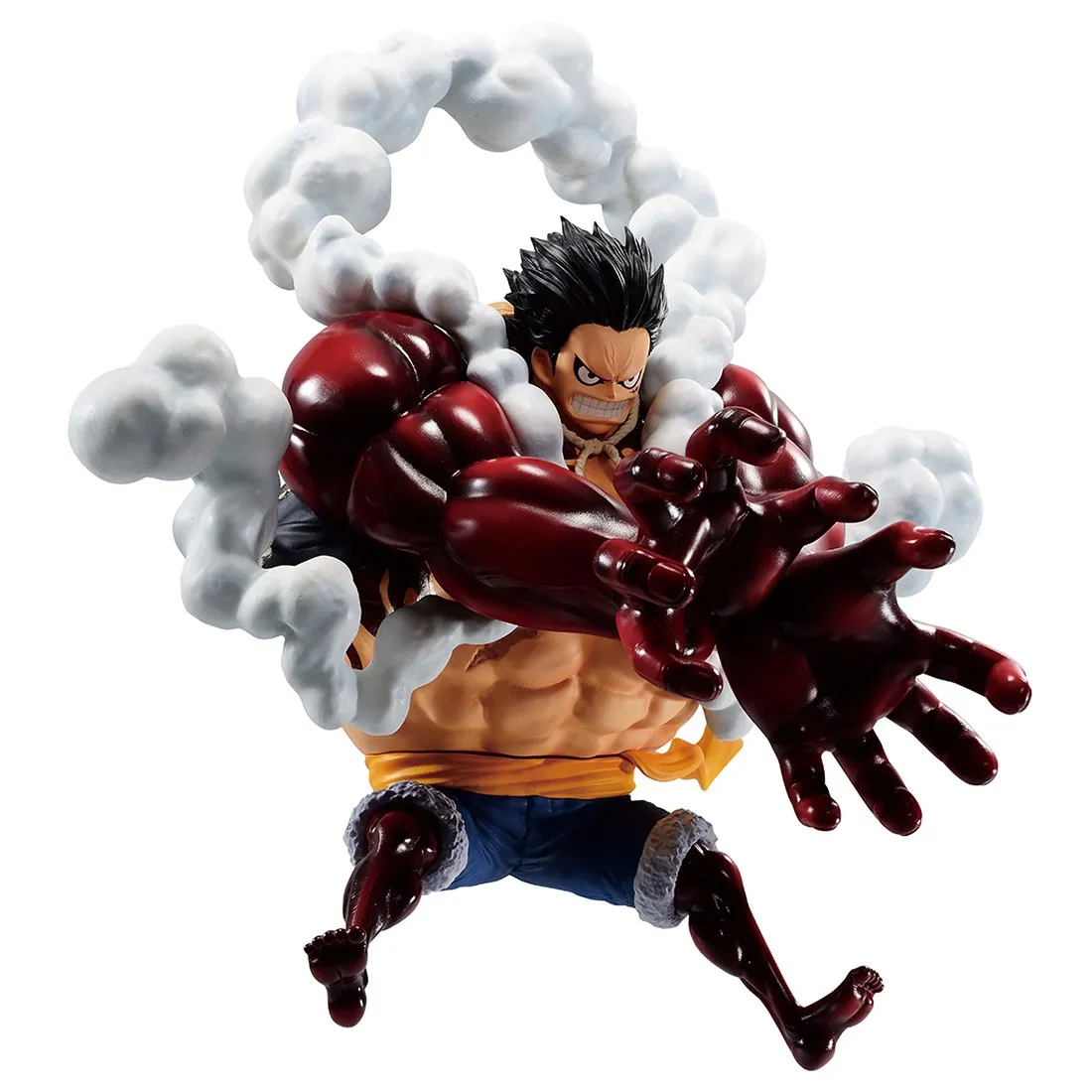 PREORDER - Bandai Masterlise Ichibansho One Piece Road to King of the Pirates Monkey D. Luffy Gear 4 Figure (red)