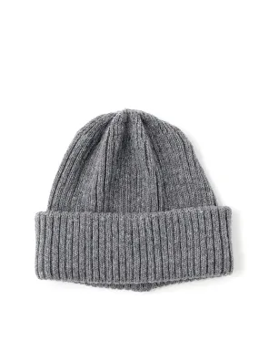 RoToTo Recycle W/PL 2x2 Beanie Dark Gray