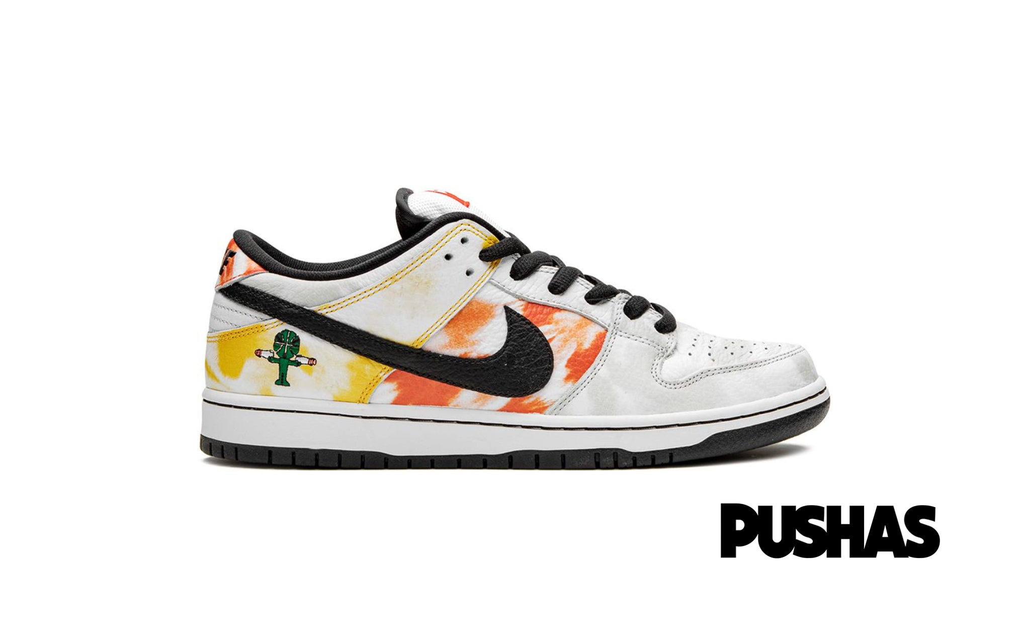 SB Dunk Low 'Raygun Tie-Dye White' (2021)