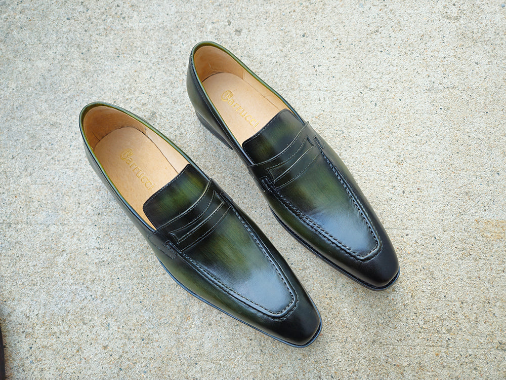 Signature Leather Penny Loafer Slip-on