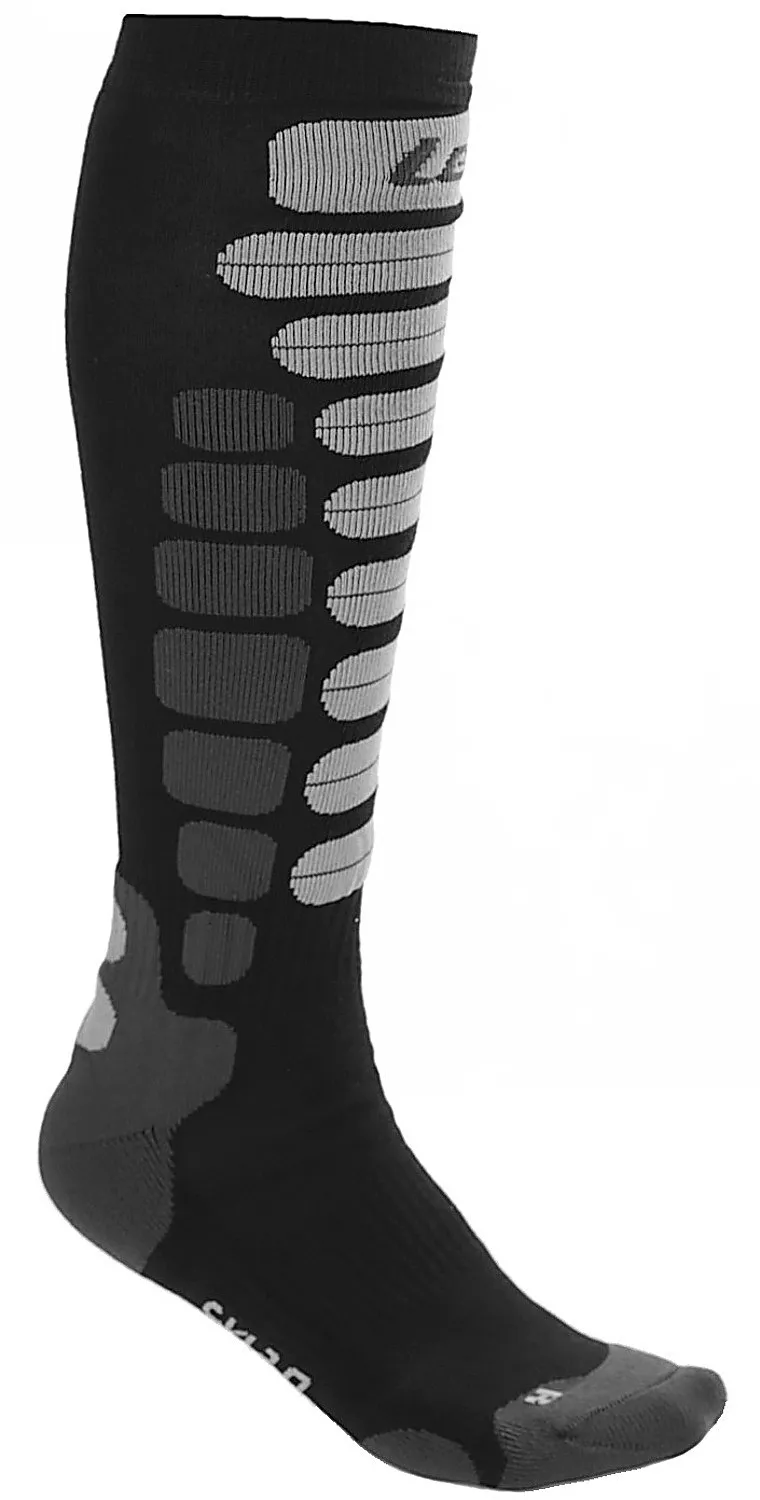 socks Lenz Skiing 2.0 - Anthracite/Grey