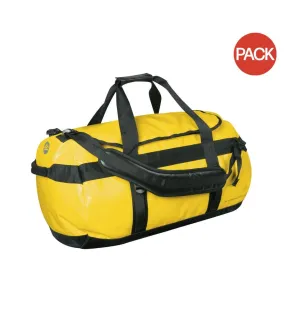 Stormtech Waterproof Gear Holdall Bag (Medium) (Pack of 2) (Yellow/Black) (One Size) - UTBC4447