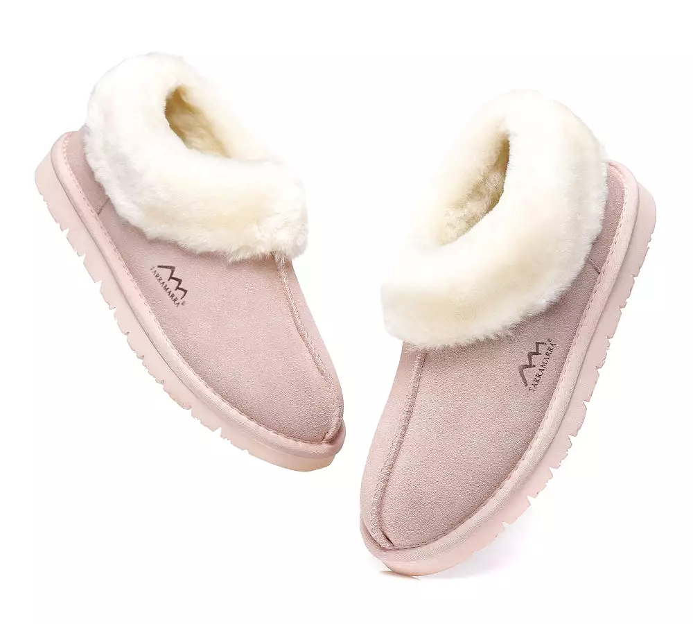 TARRAMARRA Premium Australian Sheepskin Ankle Unisex Slipper Homey