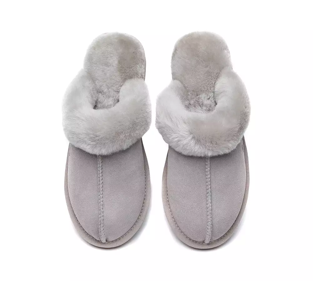 TARRAMARRA Premium Sheepskin Unisex Slippers Lyla