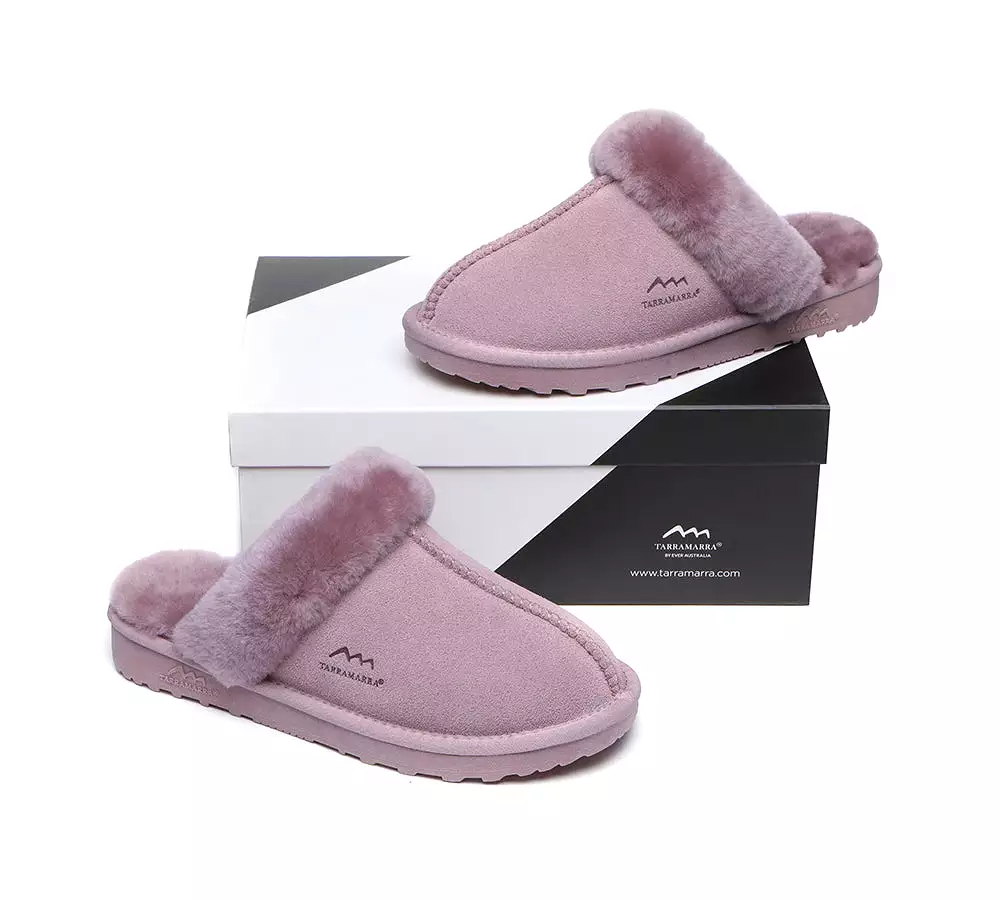 TARRAMARRA Premium Sheepskin Unisex Slippers Lyla