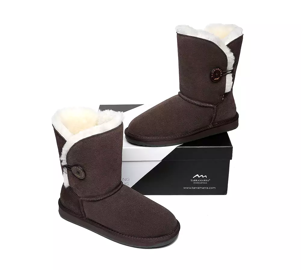 TARRAMARRA Short Button Women Boots