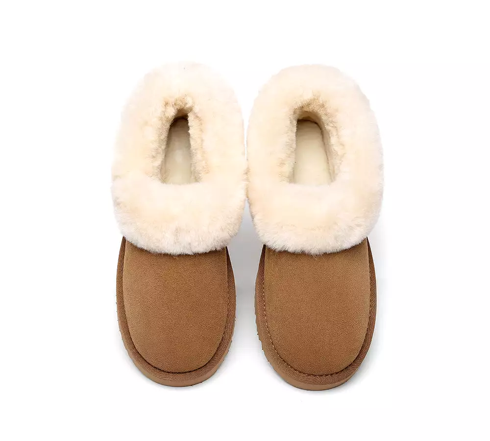 TARRAMARRA Women Slippers Clarrie Sheepskin Slippers Two Way Wear