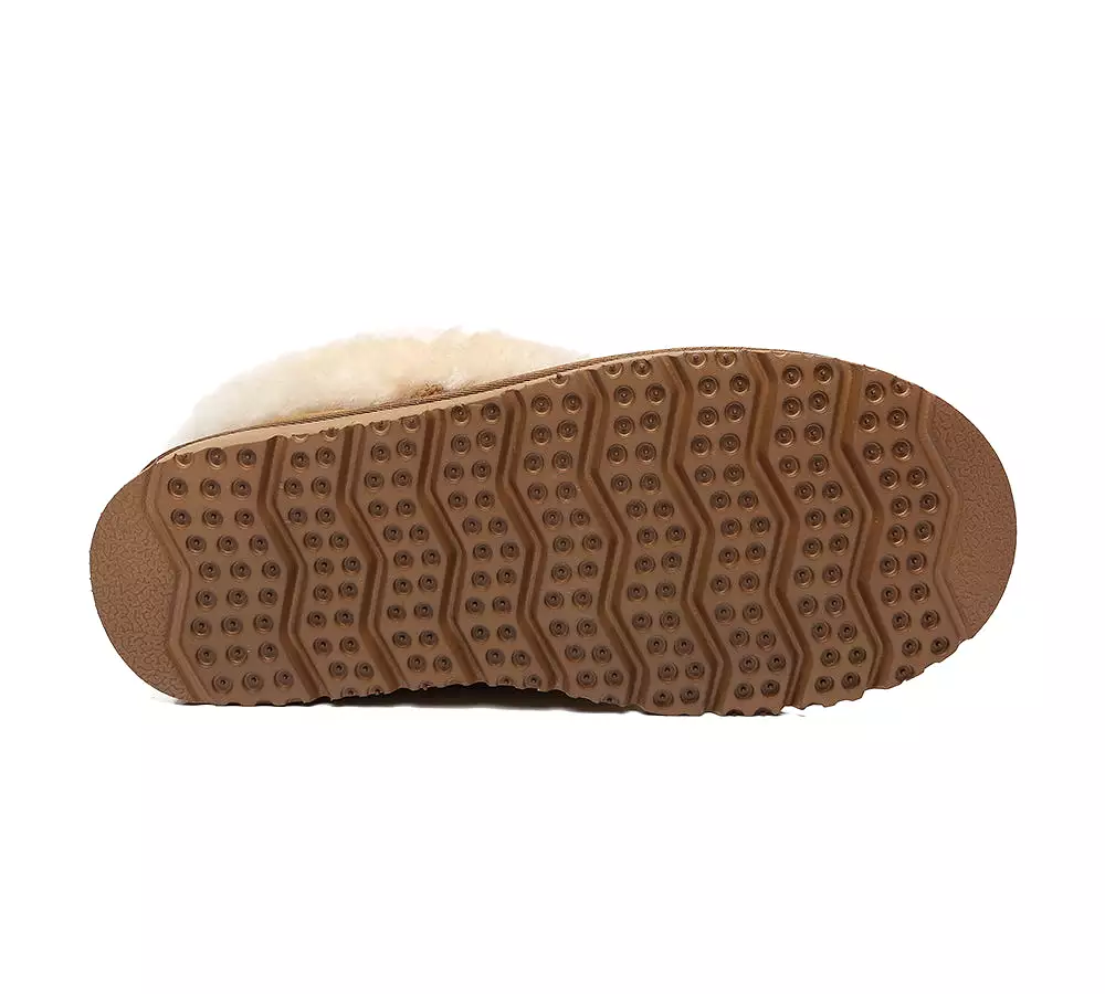 TARRAMARRA Women Slippers Clarrie Sheepskin Slippers Two Way Wear