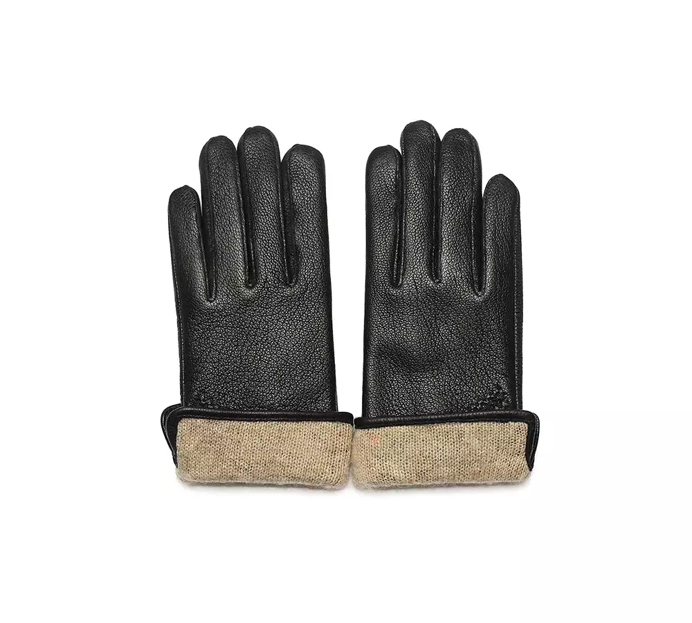 UGG Australian Shepherd Sheepskin Wool Ladies Leather Gloves Britney