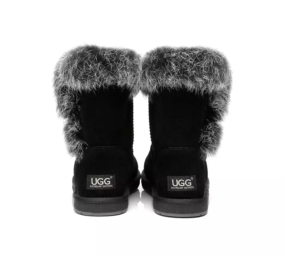 UGG Australian Shepherd Short Button Boots Donna