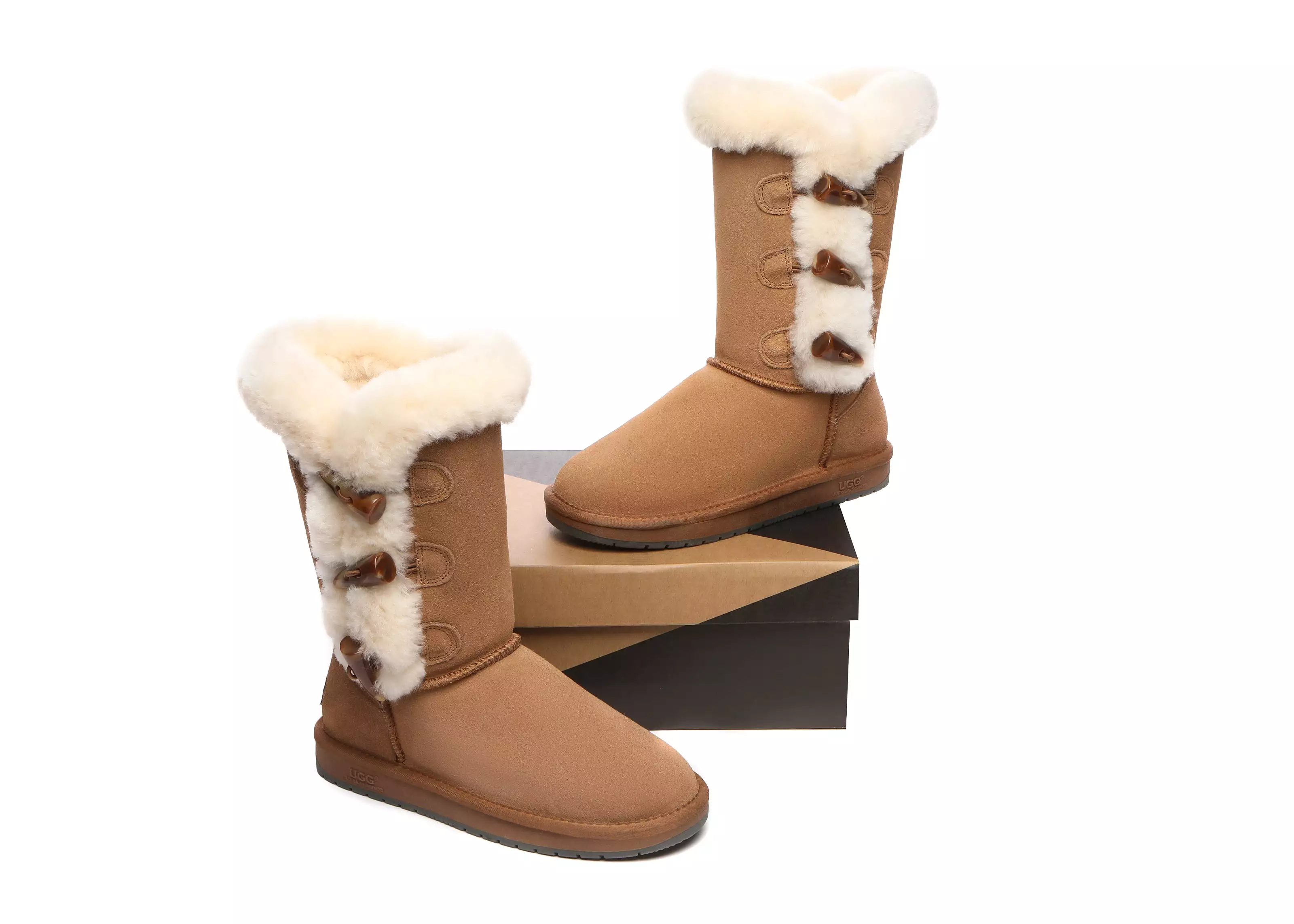 UGG Australian Shepherd Tamari Toggle Closure Women Ugg Boots