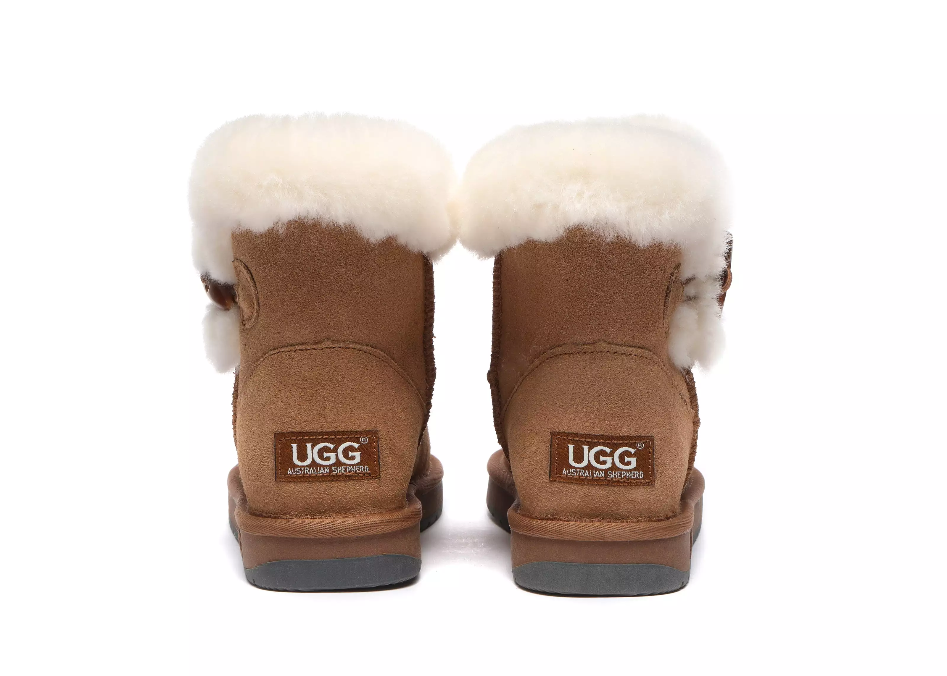 UGG Australian Shepherd Tiara Fluffy Top Women Mini Ugg Boots