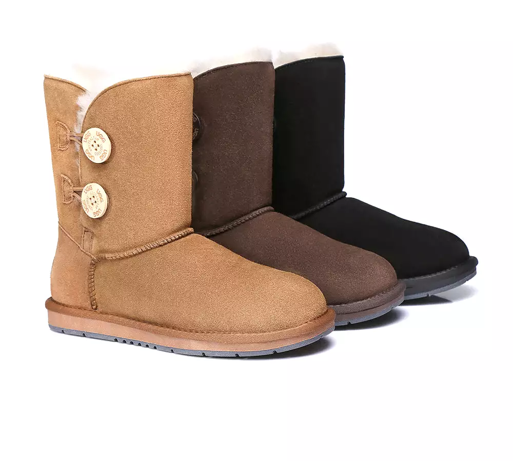 UGG Australian Shepherd Twin Buttons Short Boots