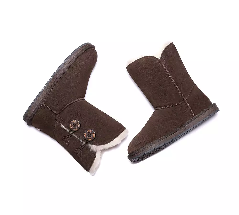 UGG Australian Shepherd Twin Buttons Short Boots