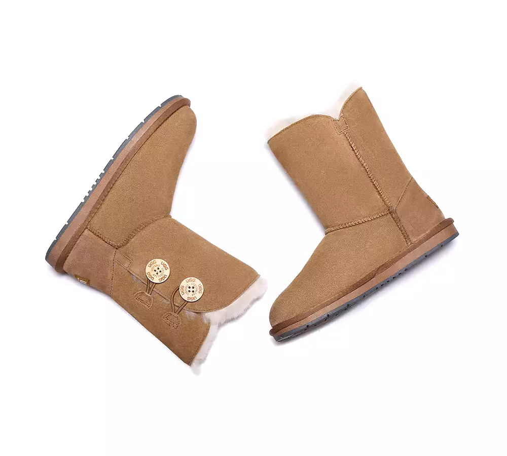 UGG Australian Shepherd Twin Buttons Short Boots