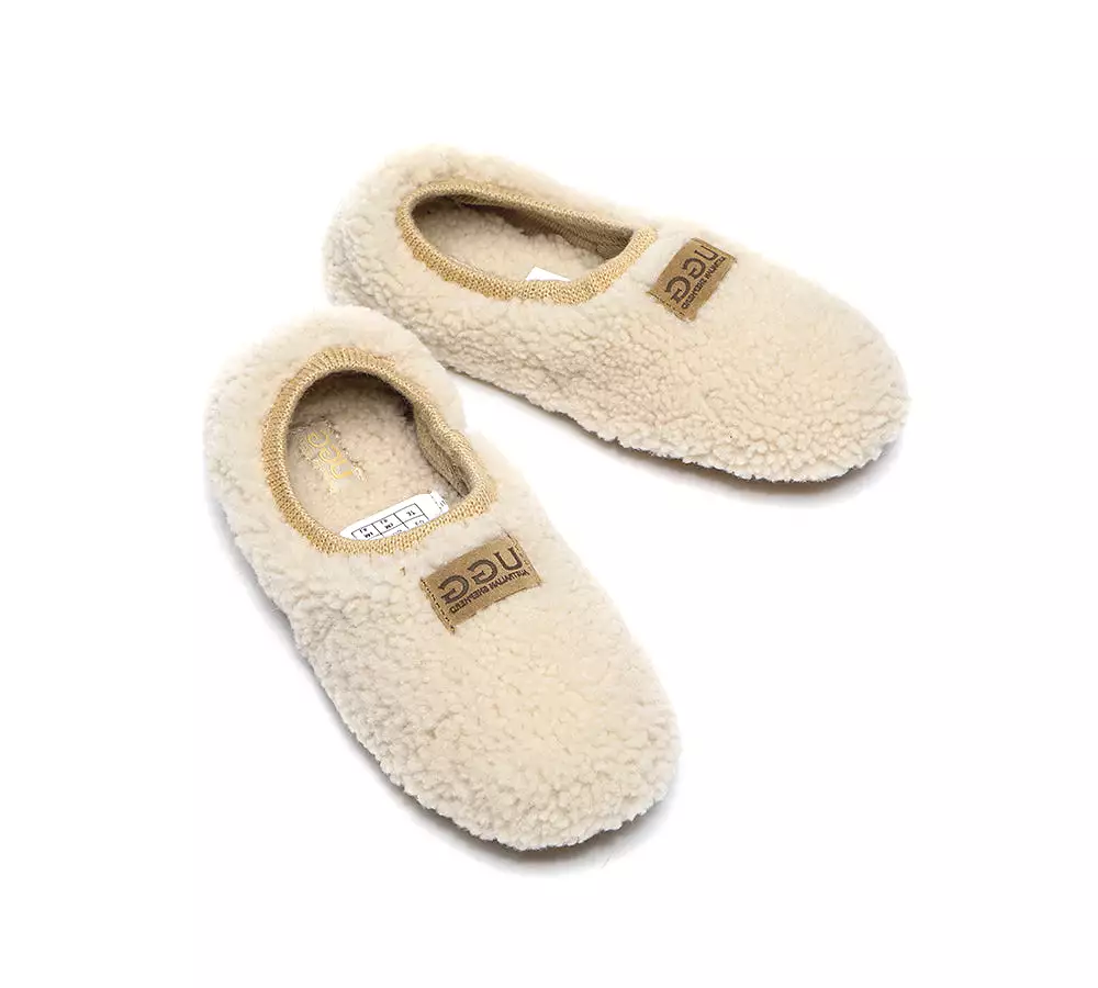 UGG Australian Shepherd Women Curly Wool Slippers Lucina