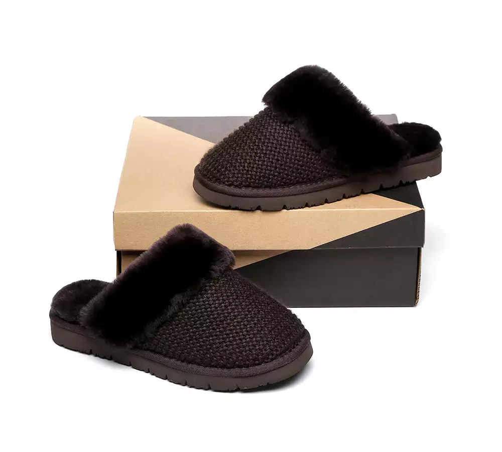 UGG Australian Shepherd Women Sheepskin Wool Slipper Linden