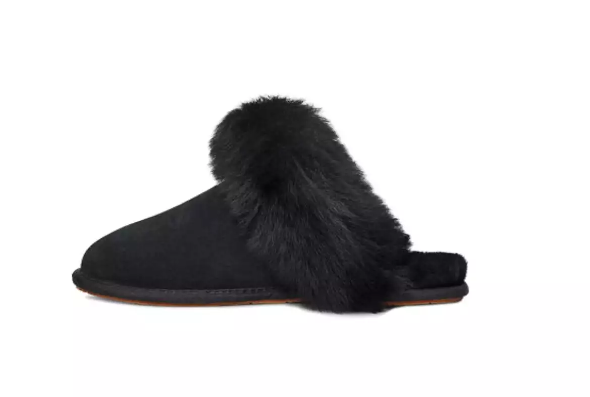 Ugg Scuff Sis Black Slippers