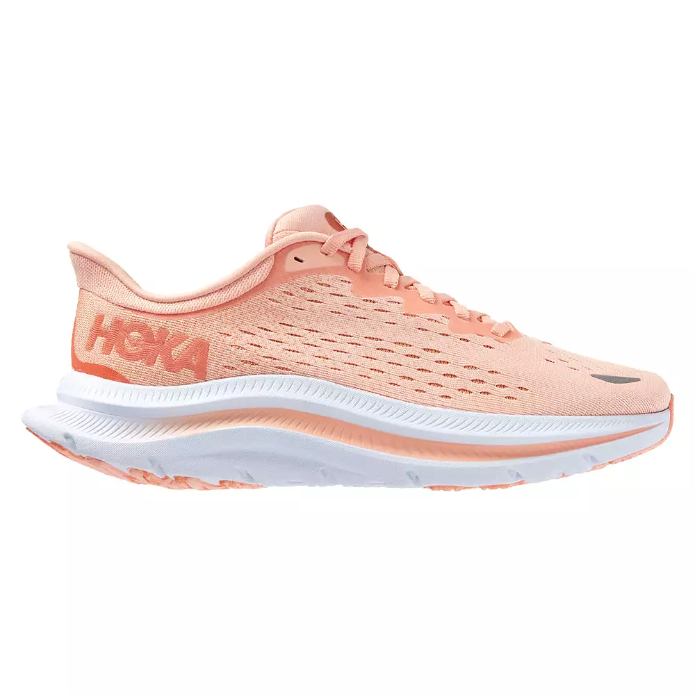 Women's Hoka One One Kawana, Peach Parfait/Shell Coral, 9 B Medium