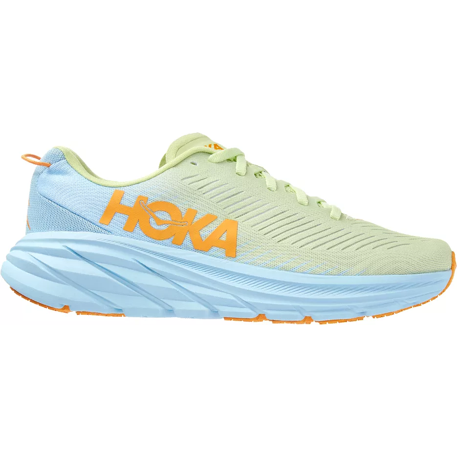 Women's Hoka One One Rincon 3, Butterfly/Summer Song, 10 B Medium