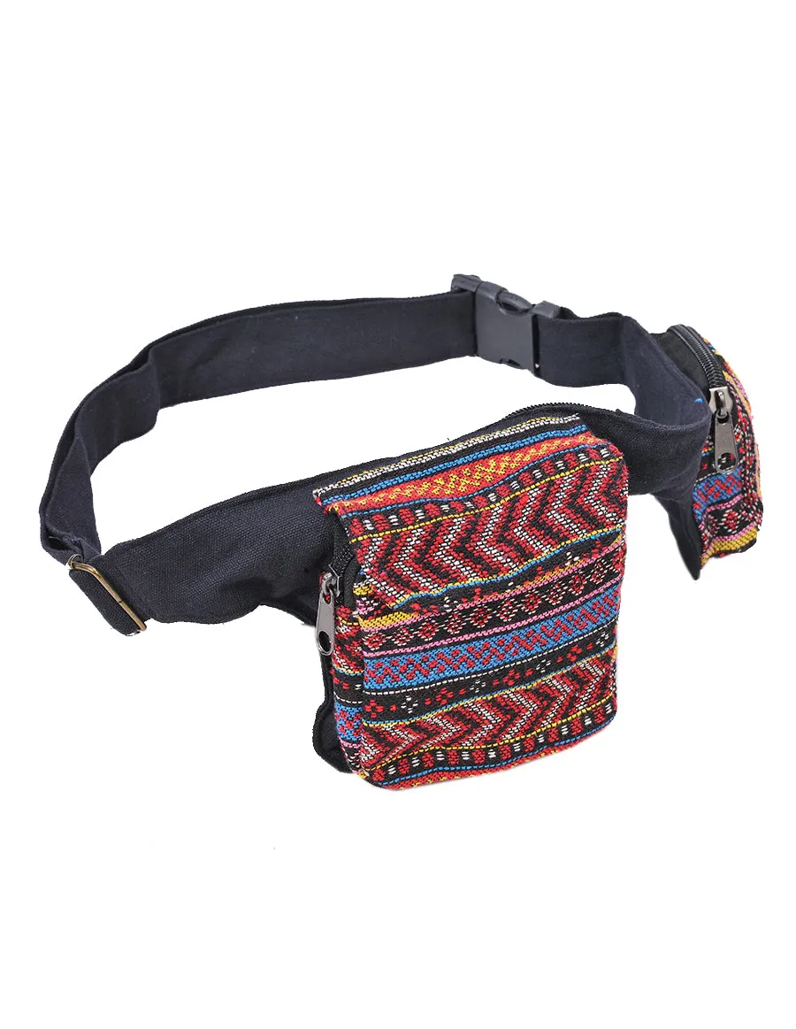 Woven Tribal Fanny Pack