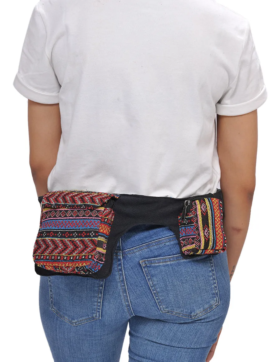 Woven Tribal Fanny Pack