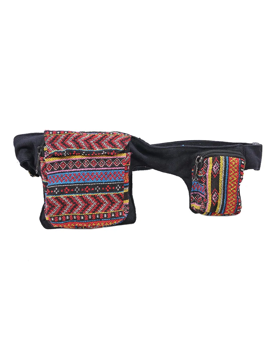 Woven Tribal Fanny Pack