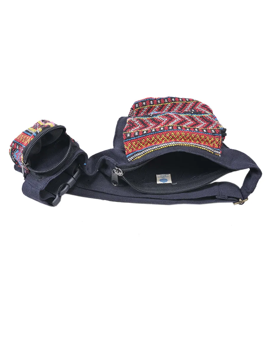 Woven Tribal Fanny Pack