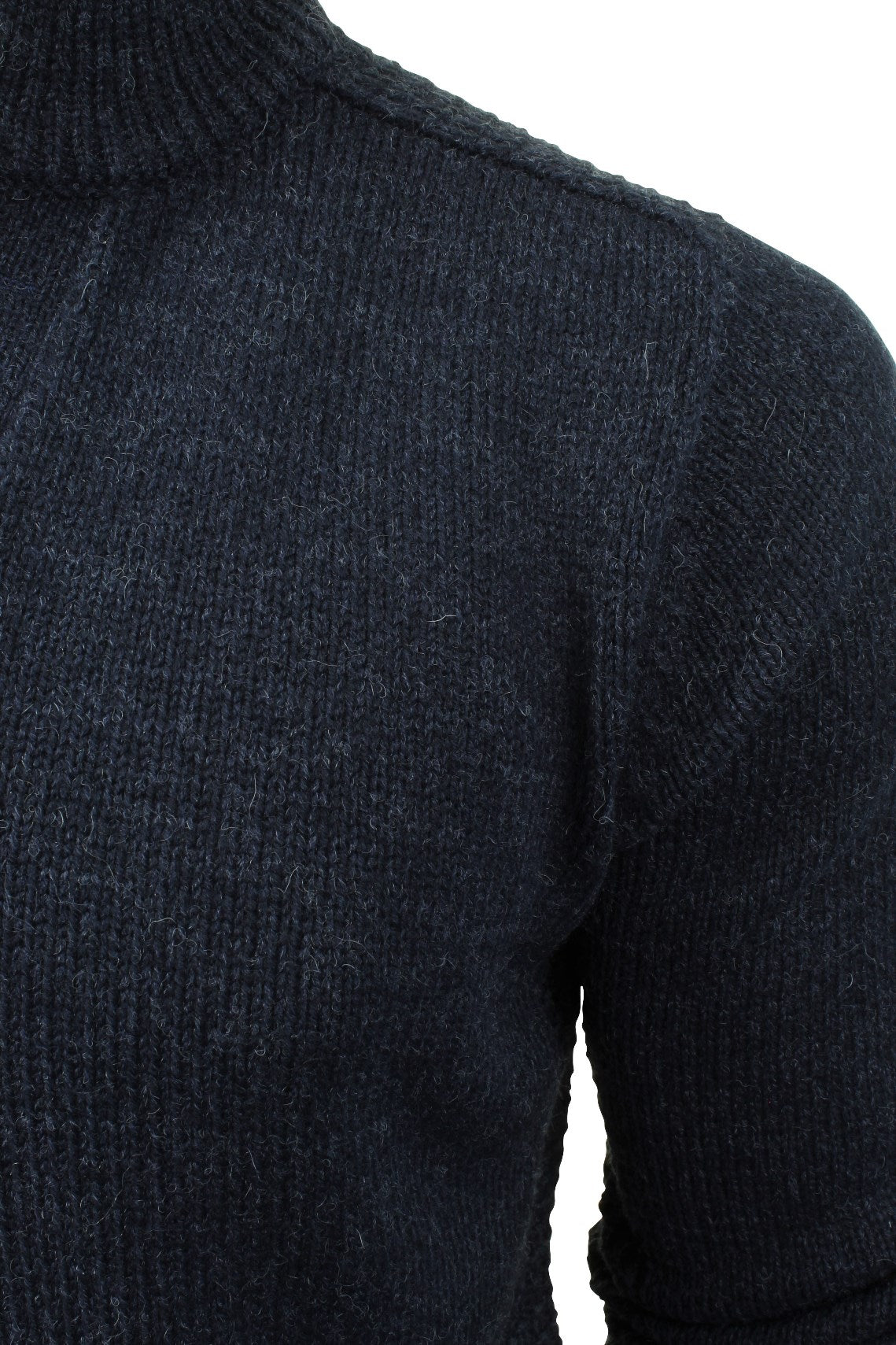 Xact Mens 3 Button Wool Blend Jumper