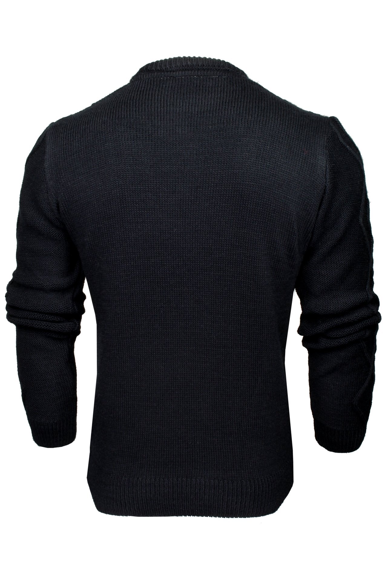 Xact Mens Cable Knit Crew Neck Jumper