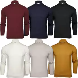 Xact Mens Turtle Neck Cotton Jumper