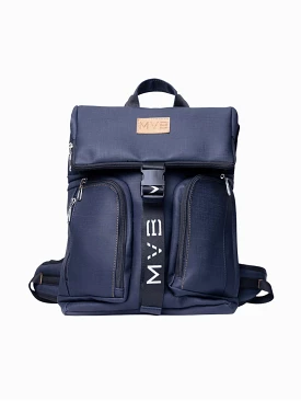 Xclusive Vegan PVC Laptop Backpack | Blue